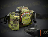 Sony A6000 Series Camera Body Wrap - in Cordura Fabric
