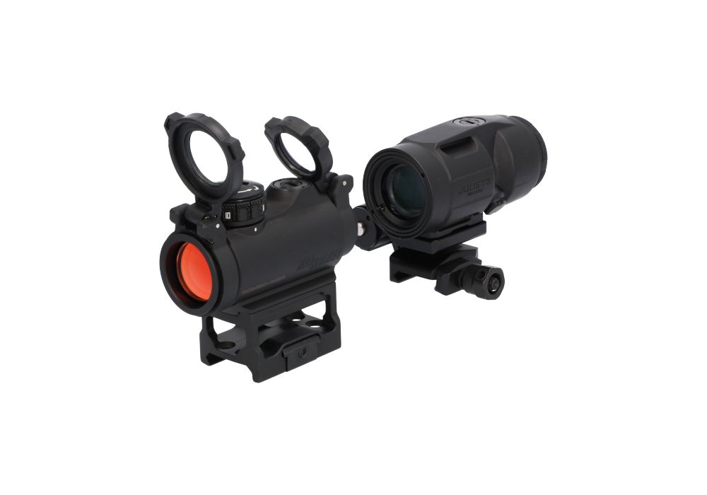 SIG SAUER ROMEO-MSR&JULIET3 実物 Sig Sauer ROMEO-MSR & JULIET3-Micro Magnifier Combo- Used